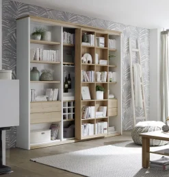 Hot Solution Bücherregal mit Schieberegal Bücherregale