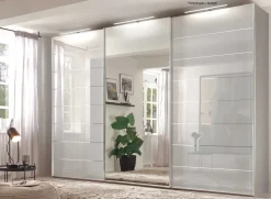 Best Sonate Como Schwebetürenschrank mit Spiegel B373 cm Schwebebetürenschränke
