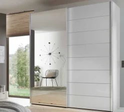 Hot Sonate Como Schwebetürenschrank mit Spiegel B167 cm Schwebebetürenschränke