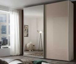 Outlet Sonate Rom Schwebetürenschrank Spiegeltüren B225 cm Schwebebetürenschränke