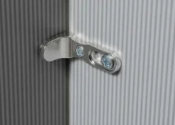 Clearance Split Kleiderschrank Glas durchsichtig Drehtürenschränke