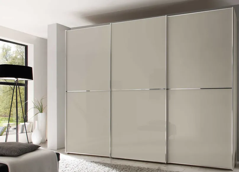 Outlet Staud Schwebetürenschrank Sinfonie Plus Glasfront Schwebebetürenschränke