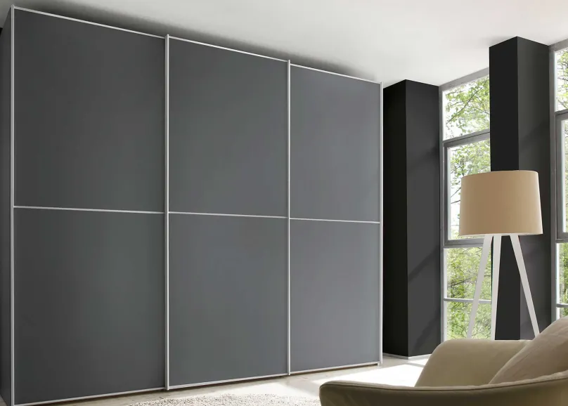 New Staud Sinfonie Plus Kleiderschrank eiche Schwebebetürenschränke