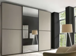 New Staud Sinfonie Plus Kleiderschrank mit Spiegel Schwebebetürenschränke