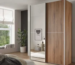 New Staud Sinfonie Plus Kleiderschrank mit Spiegel Schwebebetürenschränke