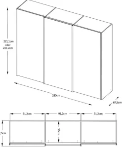 Best Staud Sinfonie Plus Schwebetürenschrank Glas Schwebebetürenschränke