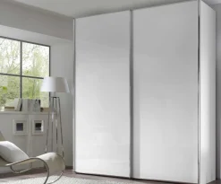 Clearance Staud Sinfonie Plus Schwebetürenschrank weiß Schwebebetürenschränke