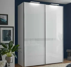 Staud Sinfonie Plus weisser Schwebetürenschrank Schwebebetürenschränke