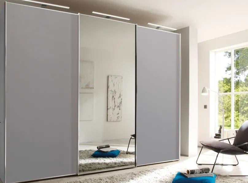 Clearance Staud Sinfonie Schwebetürenschrank mit Spiegel Schwebebetürenschränke