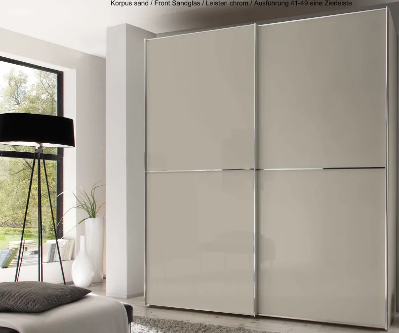 Outlet Staud Sinfonie Schwebetürenschrank Glastüren Schwebebetürenschränke
