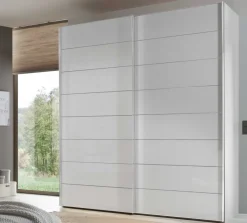 Discount Staud Sonate Como Kleiderschrank Glas B225 cm Schwebebetürenschränke