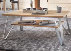 Hot Stralsunder Couchtisch Metall Holz Couchtische