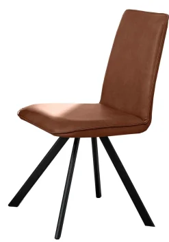 Sale St. Tropez Esszimmerstühle cognac Stühle|Polsterstühle