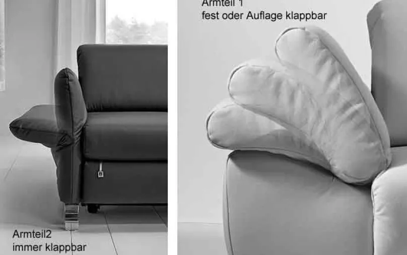 Hot Time Ecksofa mit Sitztiefenverstellung Schlafsofa|Ecksofas
