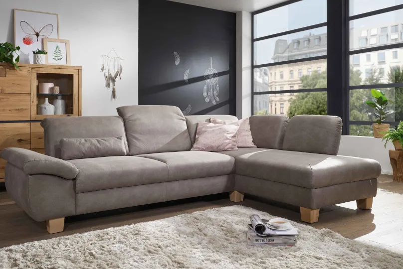 Outlet Time Sofa Sitztiefenverstellung Ecksofas