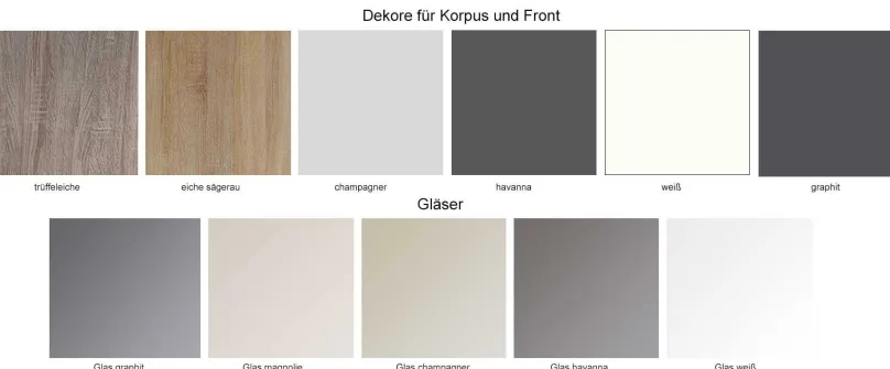 Outlet Tokio Kommode mit Schubladen Schubladenkommode