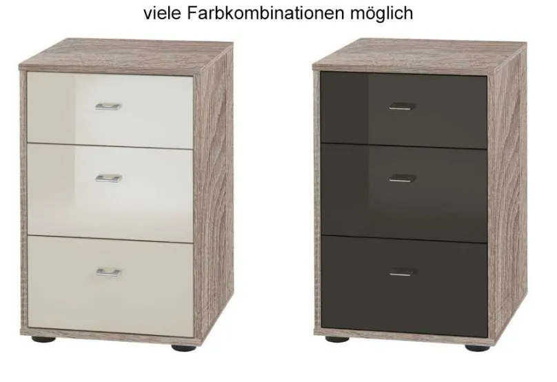 Best Tokio Nachttisch 60 cm hoch Nachtkommode