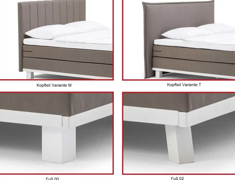 Hot Trendi Boxspringbett 180x200 Boxspringbett