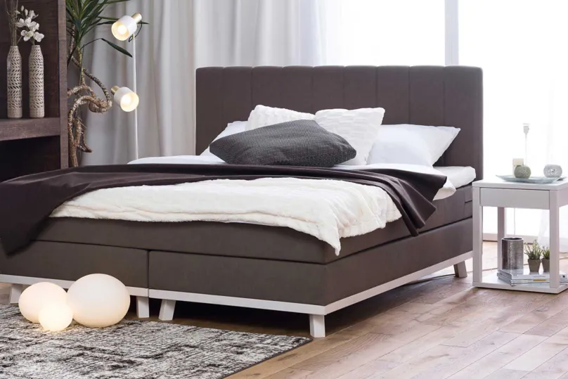 Hot Trendi Boxspringbett 180x200 Boxspringbett