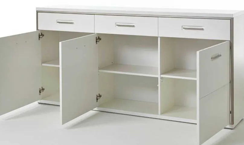 Sale Trento Sidebord weiß Hochglanz Sideboards|Anrichten