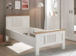 New Trient Bett Landhausstil 100x200 Klassisches Bettgestell