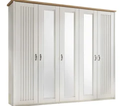 Clearance Trient Kleiderschrank Landhausstil Drehtürenschränke