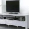 TV Unterschrank schwarz Hochglanz Tv Möbel