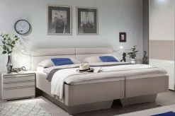 Outlet Twin Bett 180x220 cm Klassisches Bettgestell