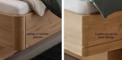Outlet Vancouver Bett eiche Klassisches Bettgestell
