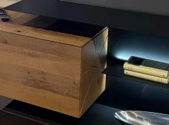 Vara Wohnwand eiche massiv modern Wohnwände