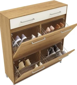 Sale Vedo Schuhschrank eiche Schuhschrank