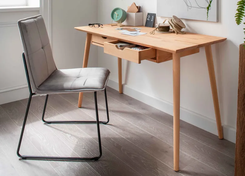Hot Verona Schreibtisch Holz mit Schubladen Schreibtische