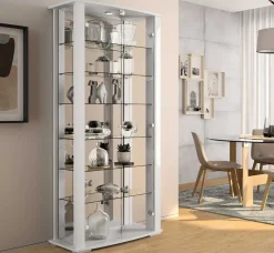 Verschließbare Vitrine Vitrinen|Glasvitrinen
