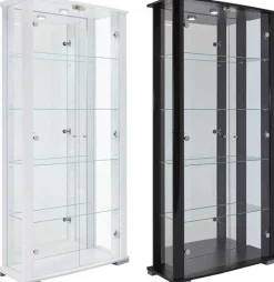 Verschließbare Vitrine Vitrinen|Glasvitrinen