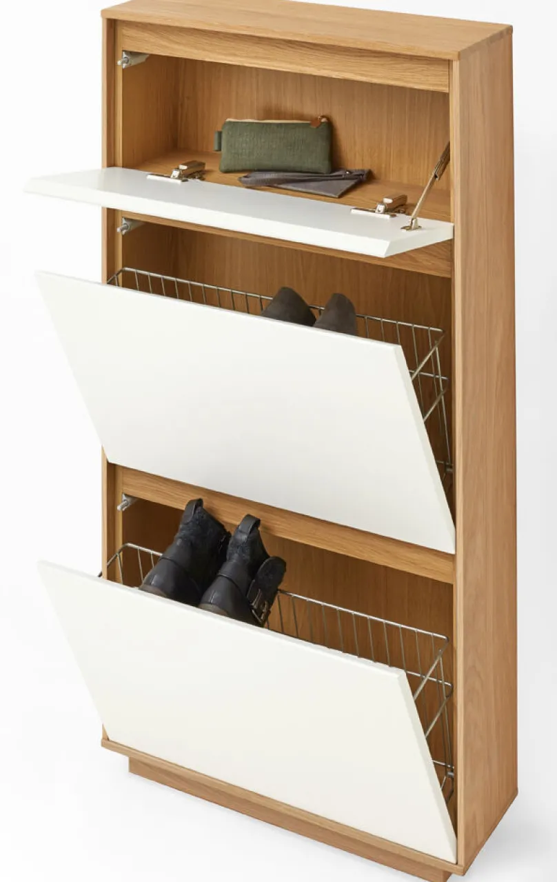 Outlet V100 Garderobe für kleinen Flur Garderobenset