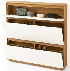 Hot V100 Garderobe mit Schuhschrank Garderobenset