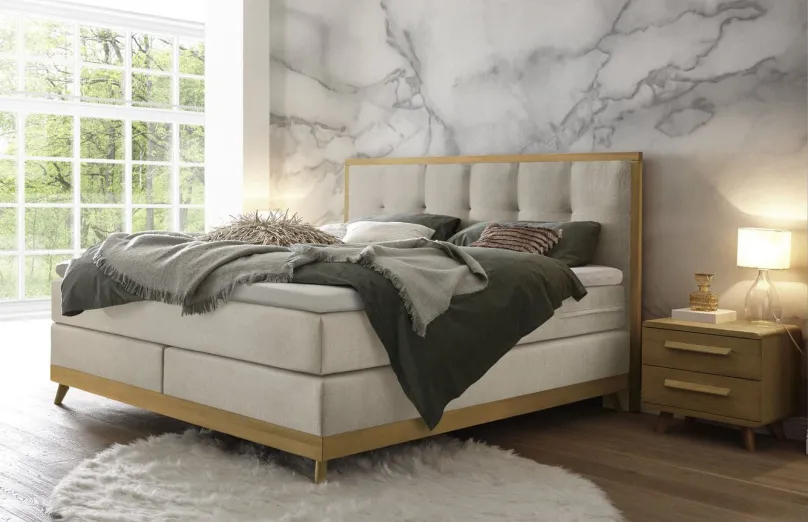 Online Villa Boxspringbett Holzrahmen Boxspringbett