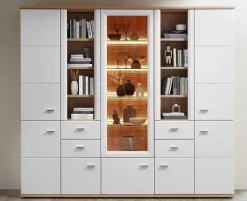 Best Vilm Wohnzimmerschrank mit viel Stauraum Vitrinen|Vitrinenschränke
