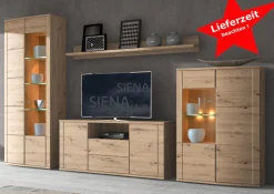 New Wohnwand artisan eiche Wohnwände