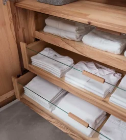 Clearance Woodside Kleiderschrank Massivholz Schwebebetürenschränke