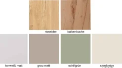 Clearance Zudar Highboard mit Apothekerauszug Highboards|Anrichten
