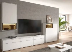 Outlet Zudar Wohnzimmerwand modern Wohnwände